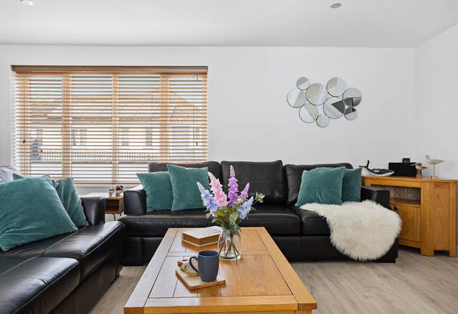 There's plenty of comfy seating for everyone.