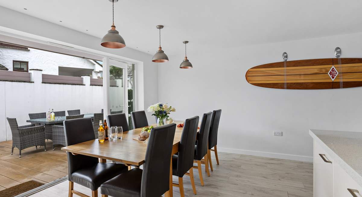 Enjoy gathering around the dining-table for leisurely breakfasts or family feasts.