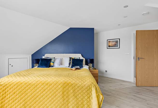 Bedroom 2 is home to this gorgeous king-size bed.