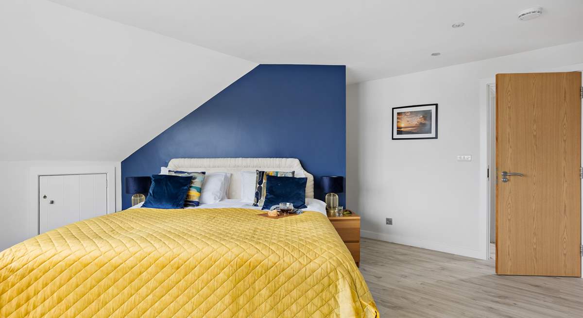 Bedroom 2 is home to this gorgeous king-size bed.