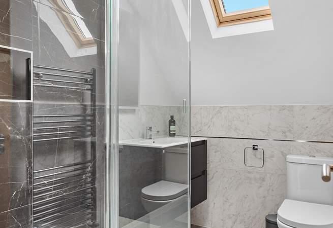 The en suite shower-room to bedroom 2.