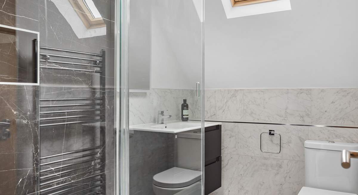 The en suite shower-room to bedroom 2.