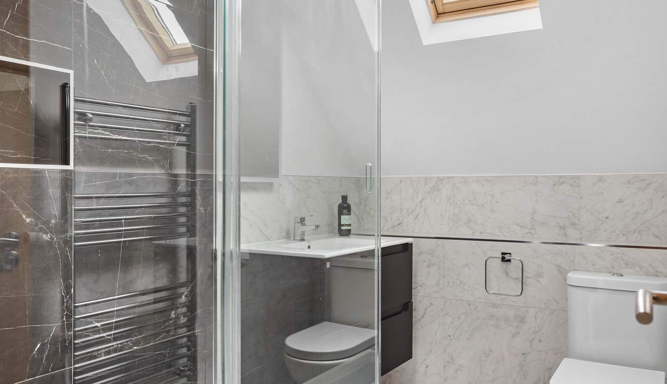 The en suite shower-room to bedroom 2.