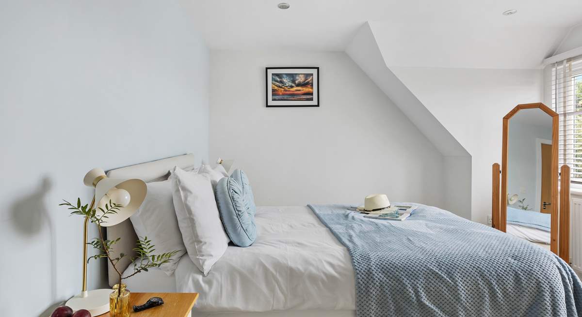 The bedrooms are beautifully designed for a great night's sleep. This is bedroom 3.