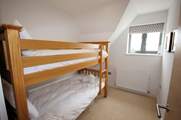 The children will love the bunk-beds in bedroom 3.