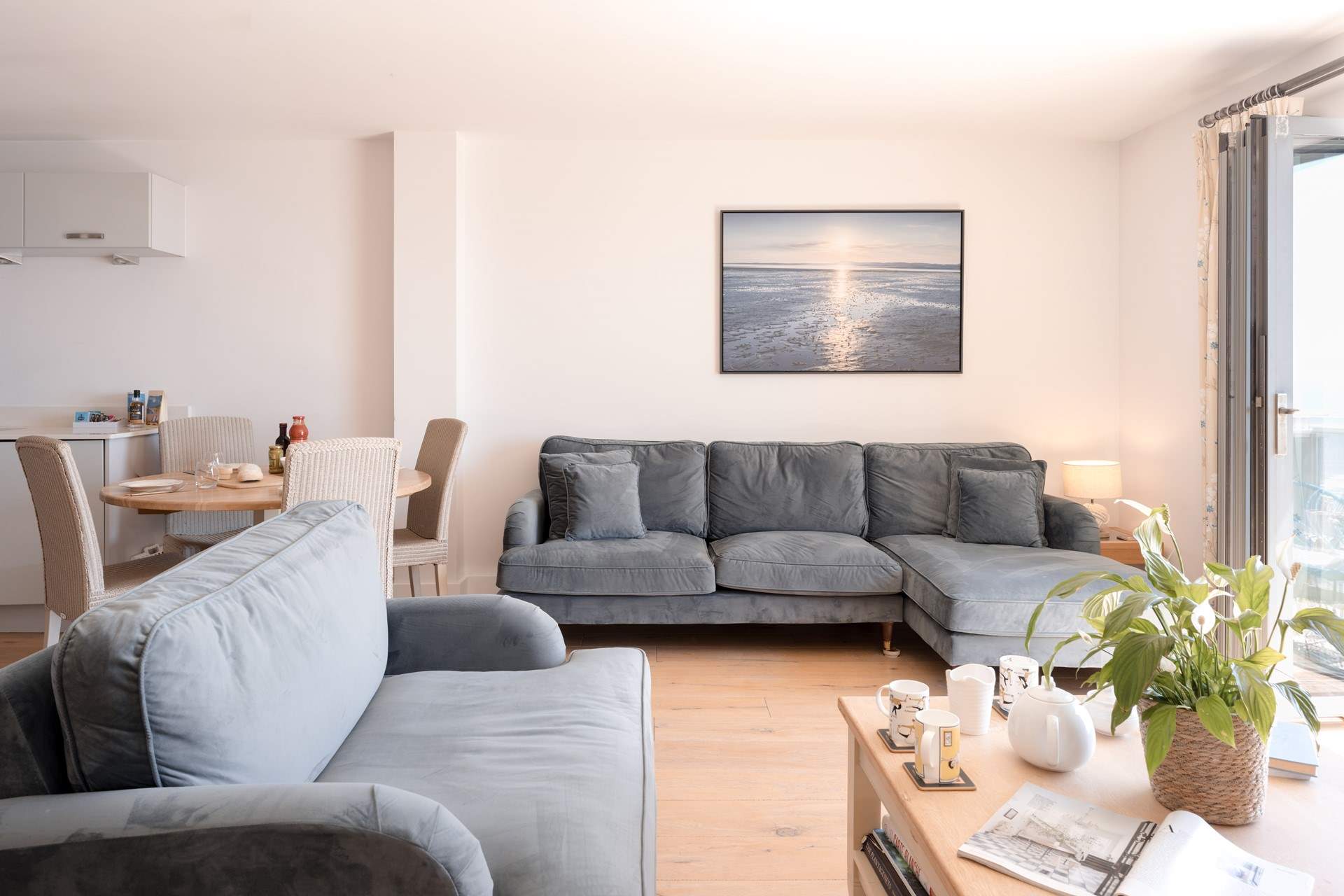 The comfortable living space.