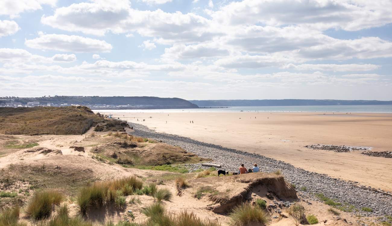 Visit the two miles of sandy beach at Westward Ho!