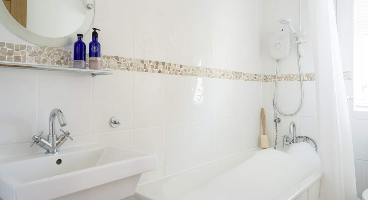 The family bathroom. 