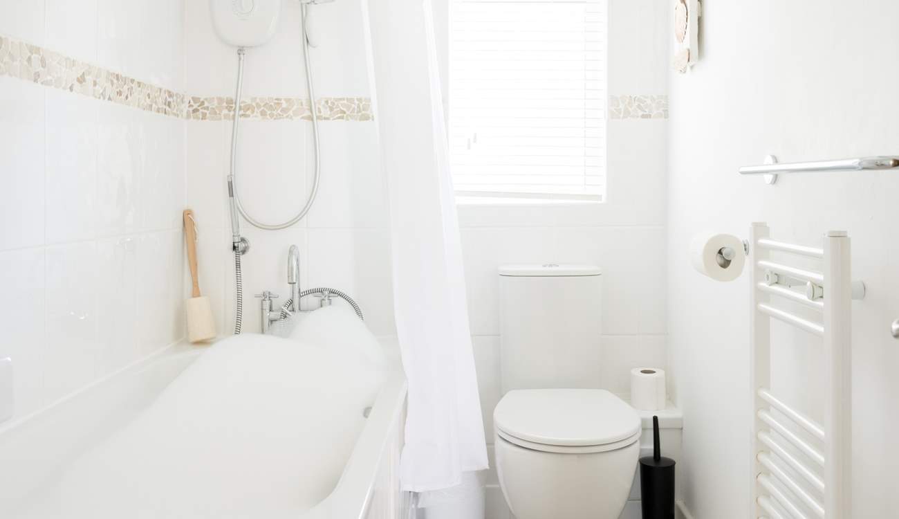 Perfect for a long soak after a busy beach day.