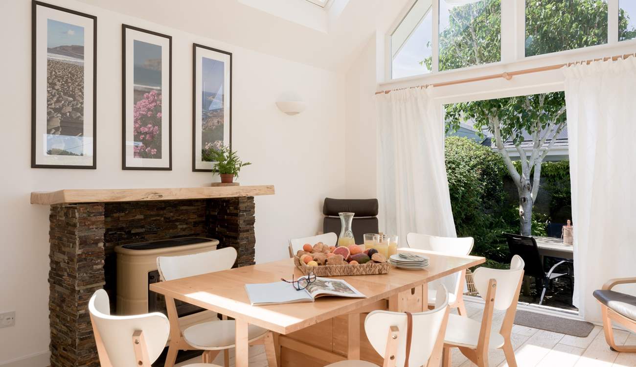 Velux windows let the light flood in. 