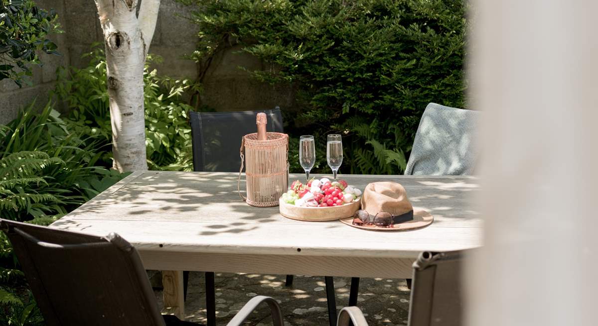 Enjoy laid-back afternoons on the terrace.