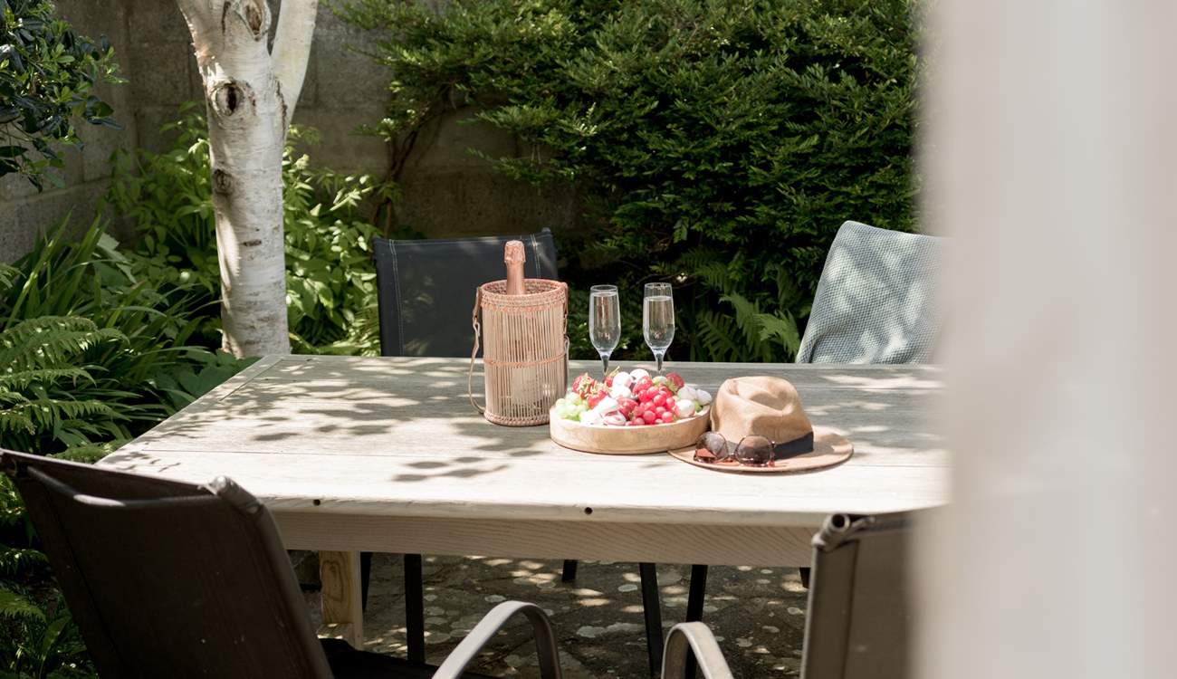 Enjoy laid-back afternoons on the terrace.