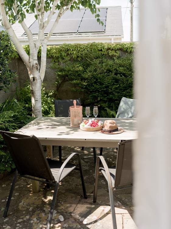 Enjoy laid-back afternoons on the terrace.