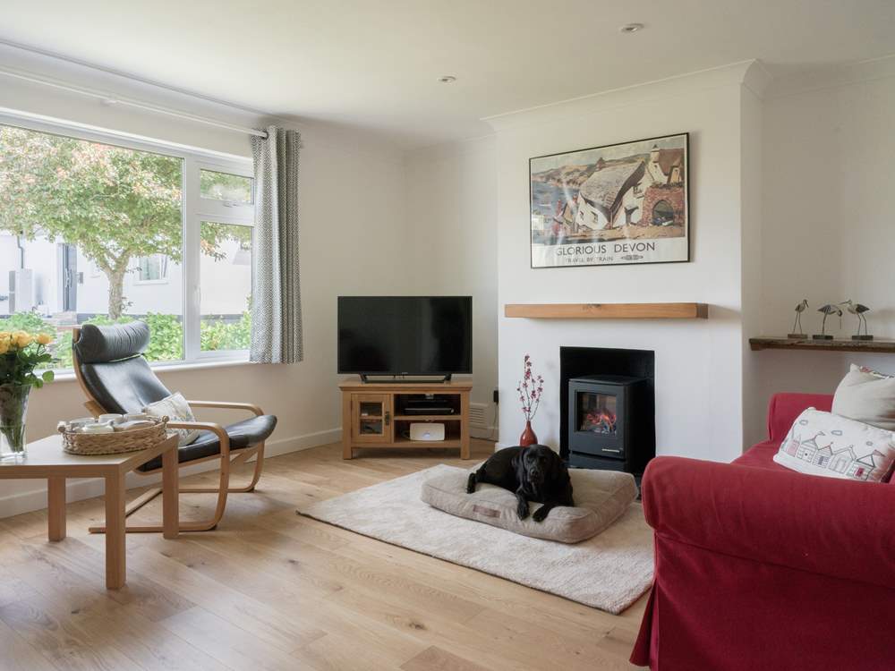 The cosy sitting-room.