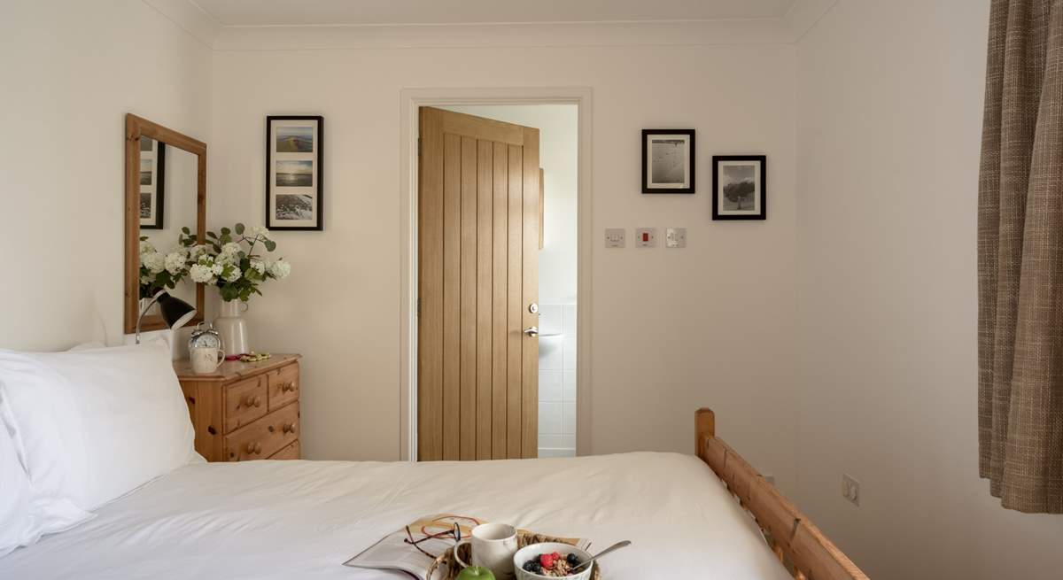 Enjoy a peaceful slumber here in this tranquil double room.