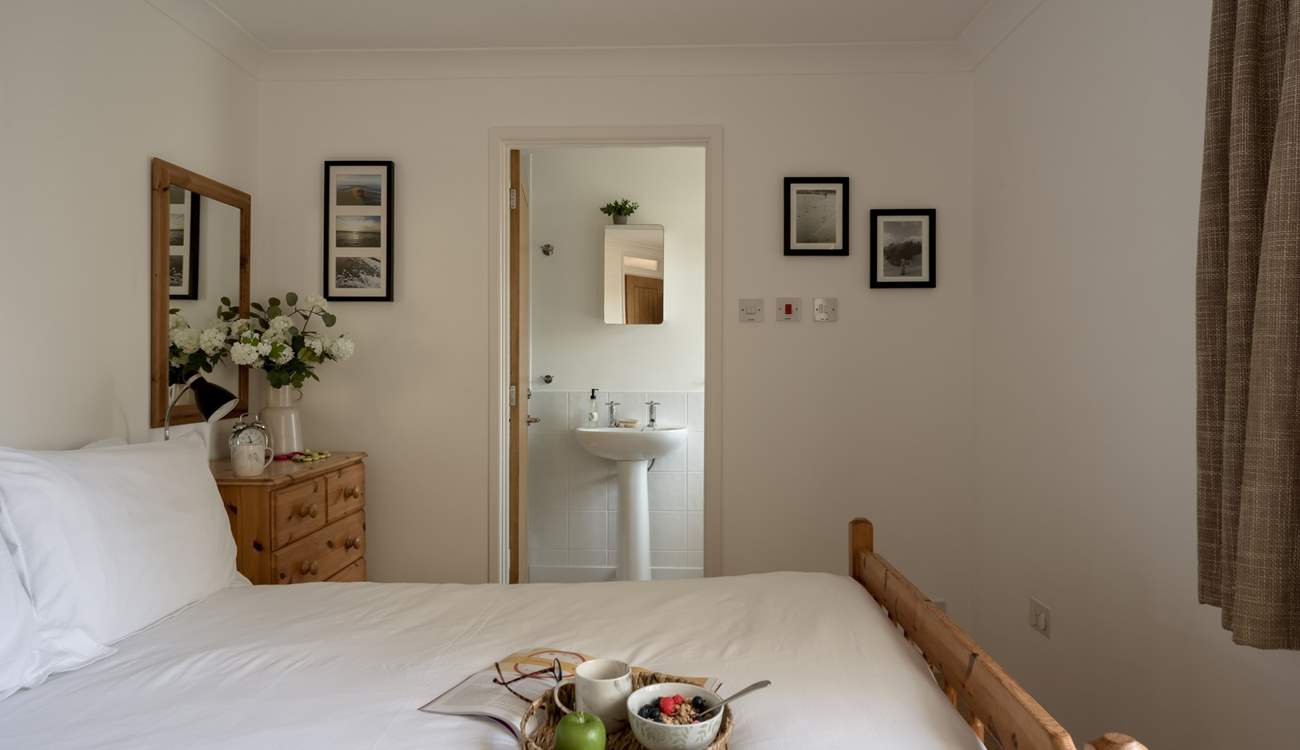 Breakfast in bed? Why not, you are on holiday. 