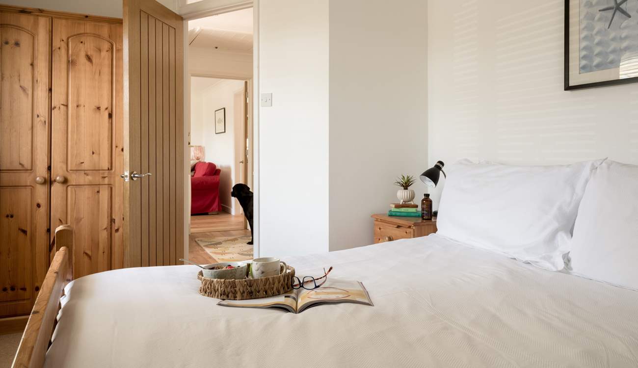 The double bedroom has a handy en suite shower-room. 