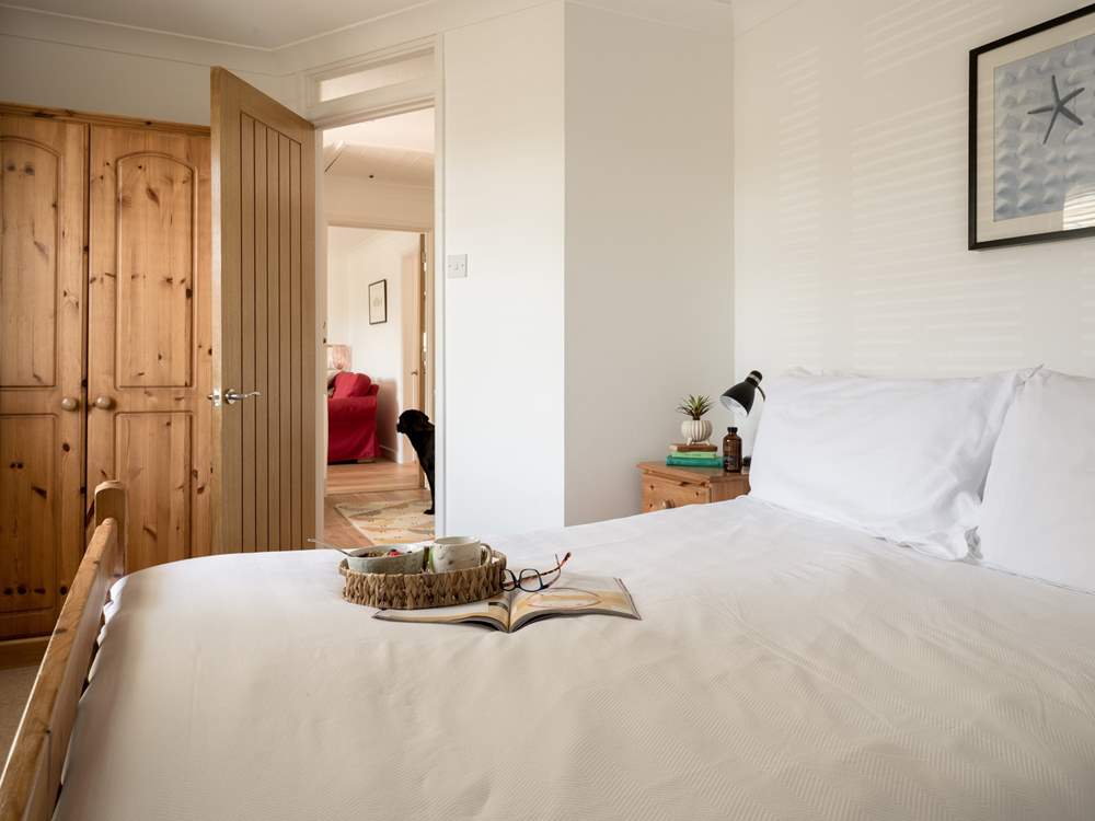 The double bedroom has a handy en suite shower room.