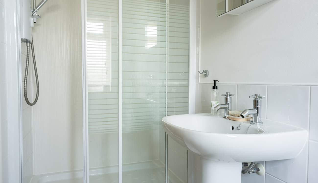 The en suite shower-room. 