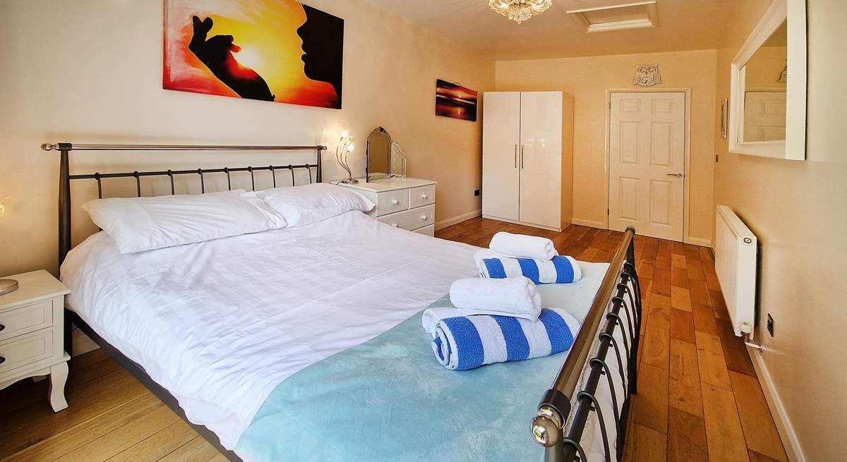 Get a good night's sleep in the comfortable bedrooms. 