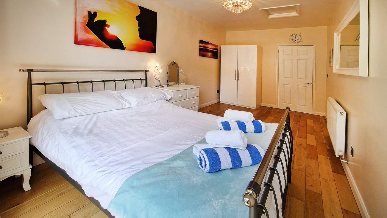 Get a good night's sleep in the comfortable bedrooms.