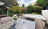 Enjoy the Devonshire sunshine in the secluded garden.  - Thumbnail Image