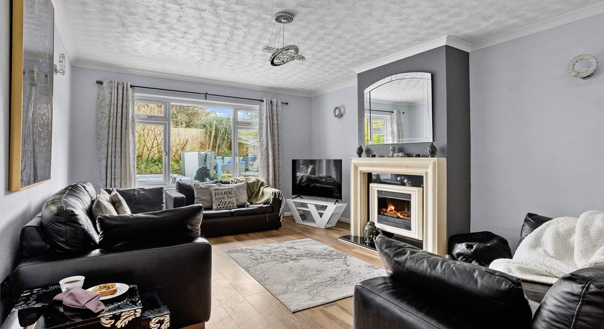 Snuggle up in front of the TV for a family film night.