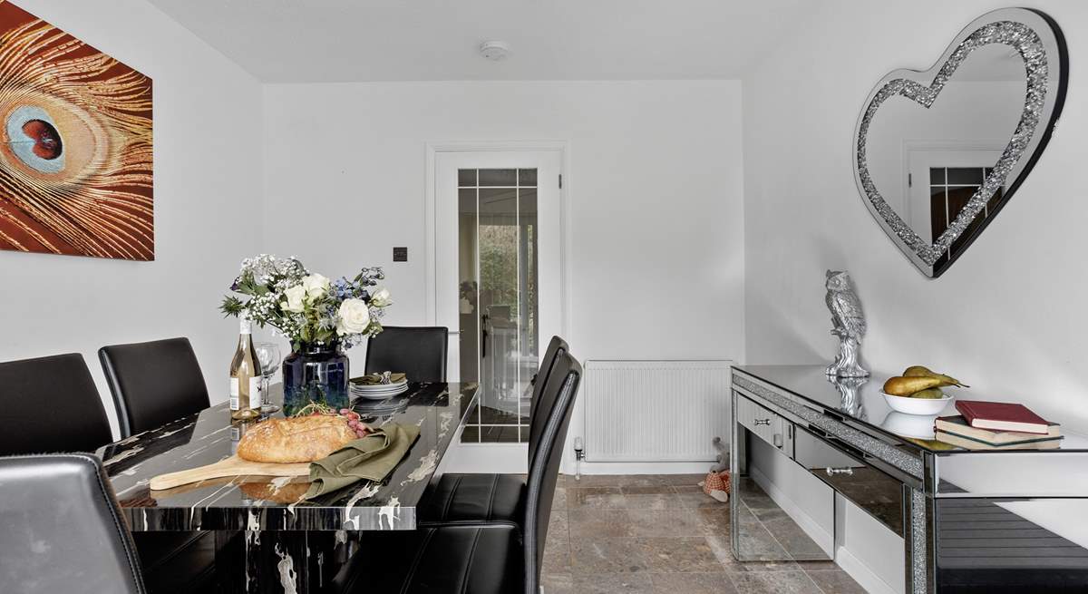 Gather round the dining-table for a family feast.