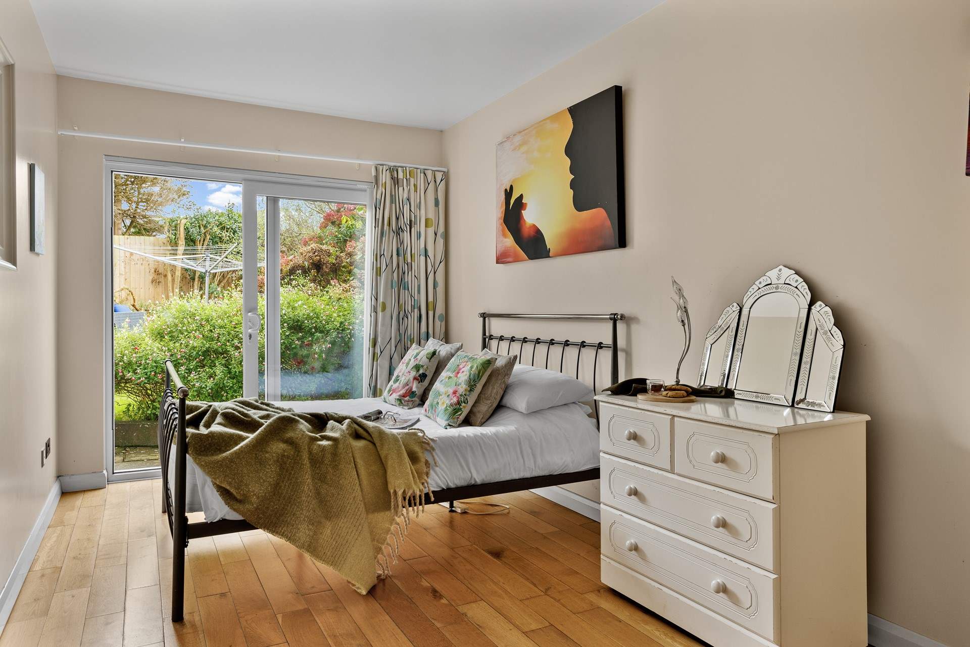 Step out of bed and into the garden.