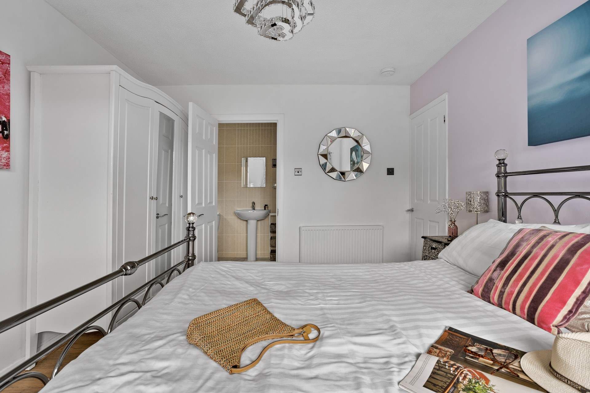 Bedroom 1 has a handy en suite shower-room. 