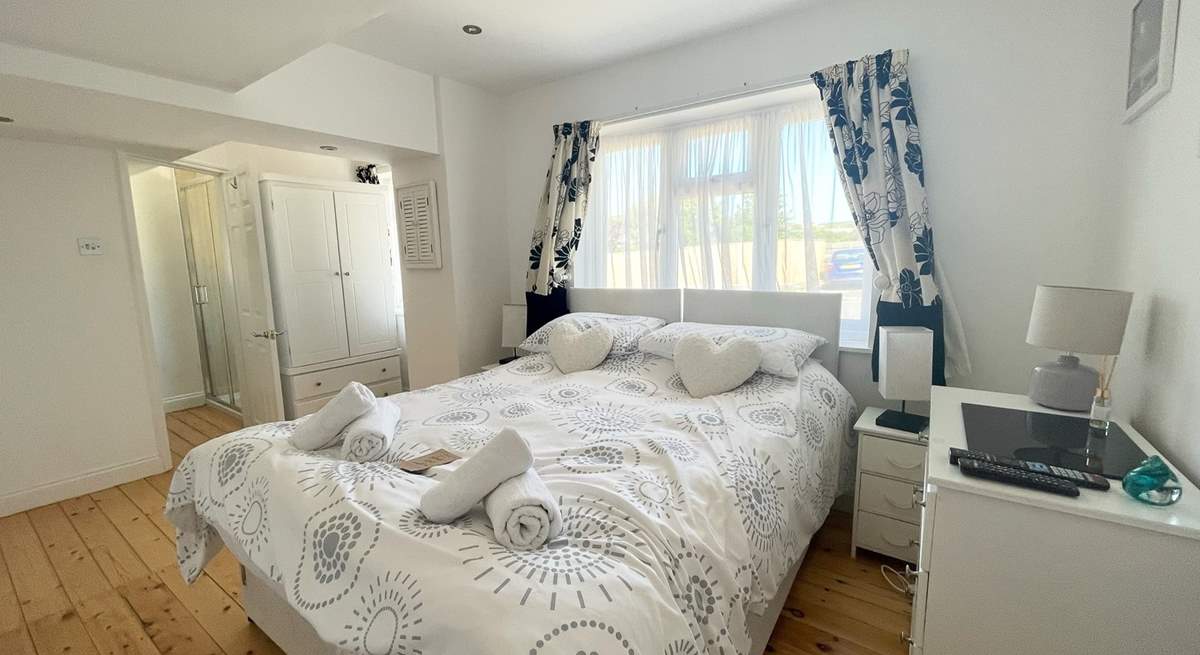 There are two bedrooms on the ground floor.