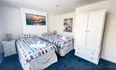 The twin bedroom on the ground floor is idea for either adults or children.  - Thumbnail Image
