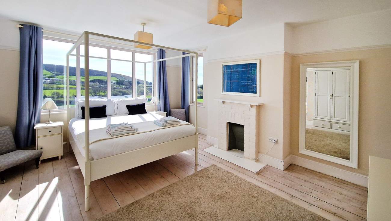 The main bedroom is really rather special.