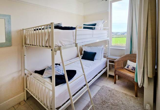 The children will love the bunk-beds.