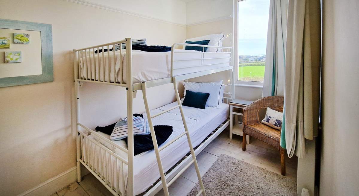 The children will love the bunk-beds.