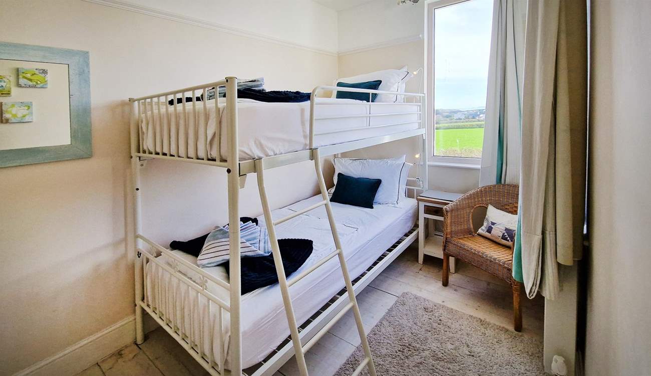 The children will love the bunk-beds.