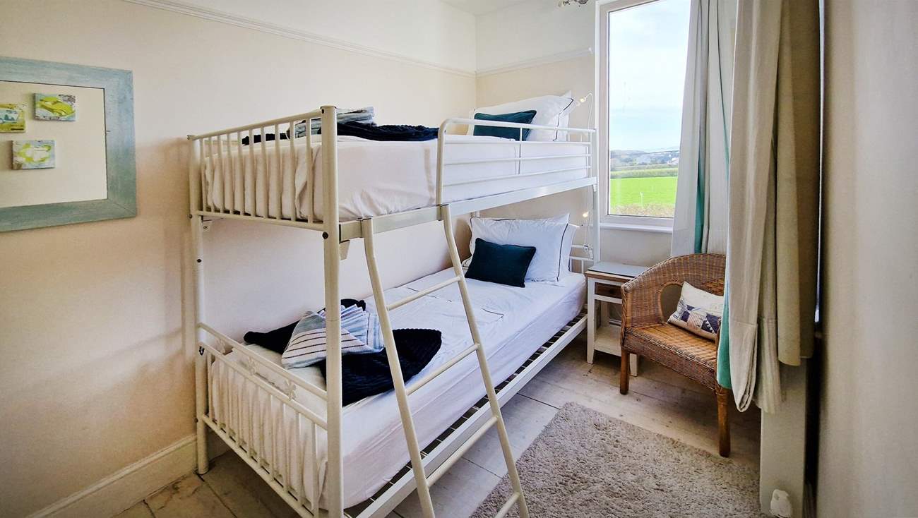 The children will love the bunk-beds.