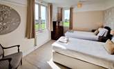 One of the twin bedrooms has a delightful dual-aspect view.  - Thumbnail Image