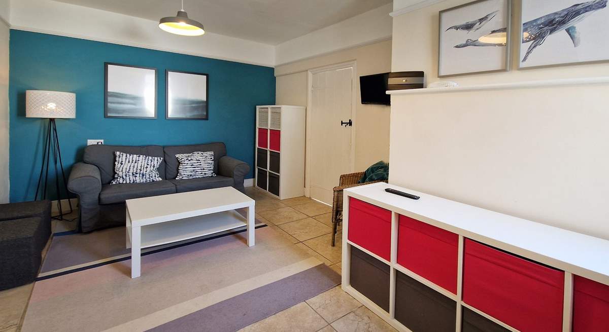 There is a second sitting-room. 