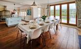 The kitchen/diner has oodles of space.  - Thumbnail Image