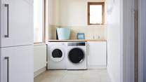 There is also a handy utility room.