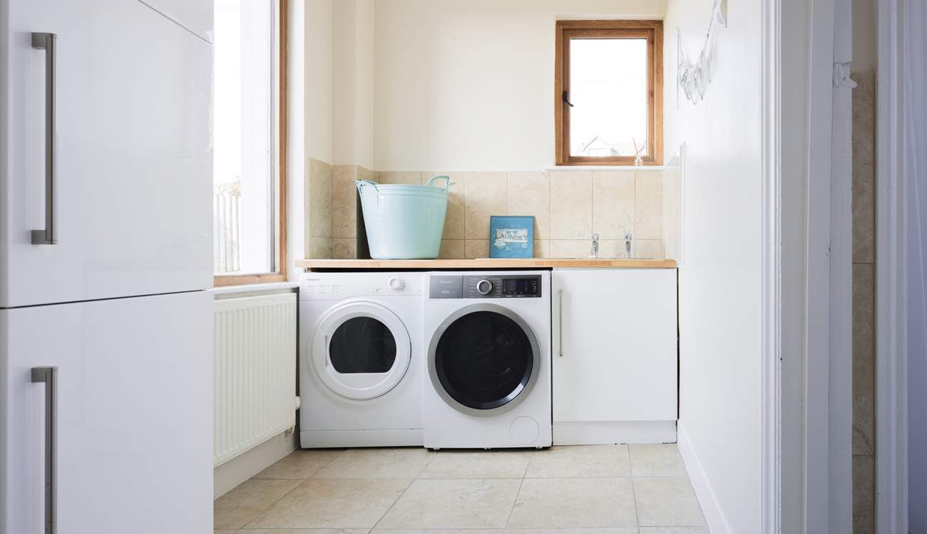 There is also a handy utility room.