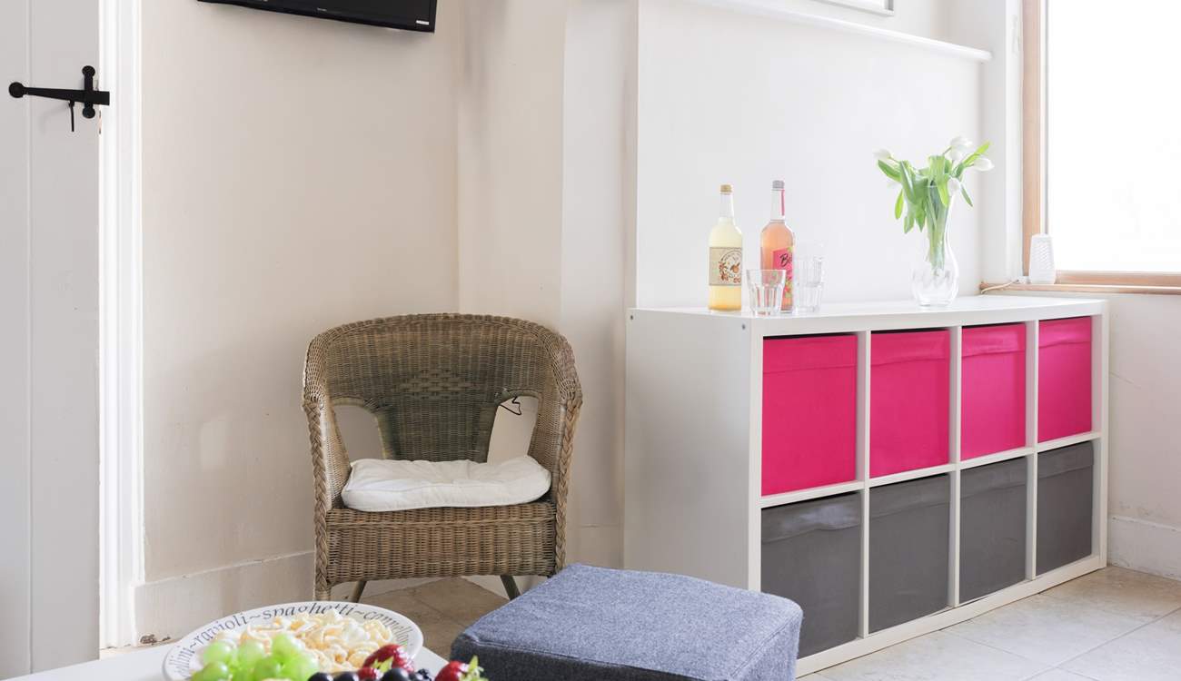 There is a handy second sitting room the perfect spot for the younger members of the family.