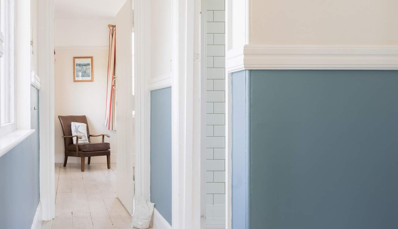 Head back up the hall and head downstairs.