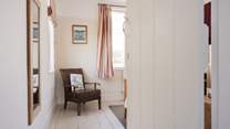 Yet another calm and welcoming bedroom awaits.