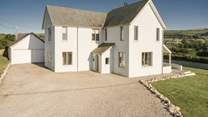 Broad-De sits on a large plot with fabulous views, there's also enough parking for family and friends. 