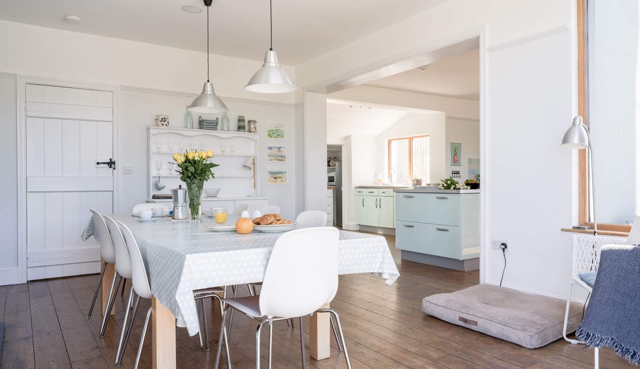 This room is the heart of the house and the perfect spot for a family games night.