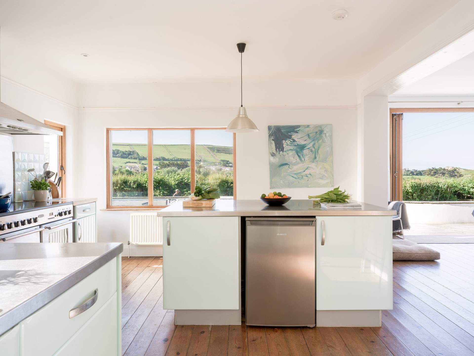 The beauty of Croyde is all around you with the beach a short walk away.