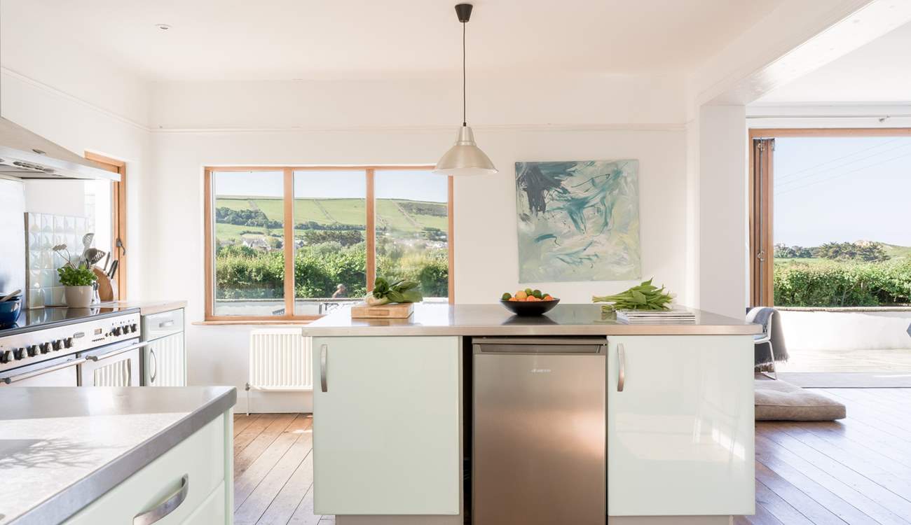 The beauty of Croyde is all around you with the beach a short walk away.