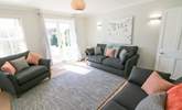 The comfortable sitting-room has a Smart TV. - Thumbnail Image